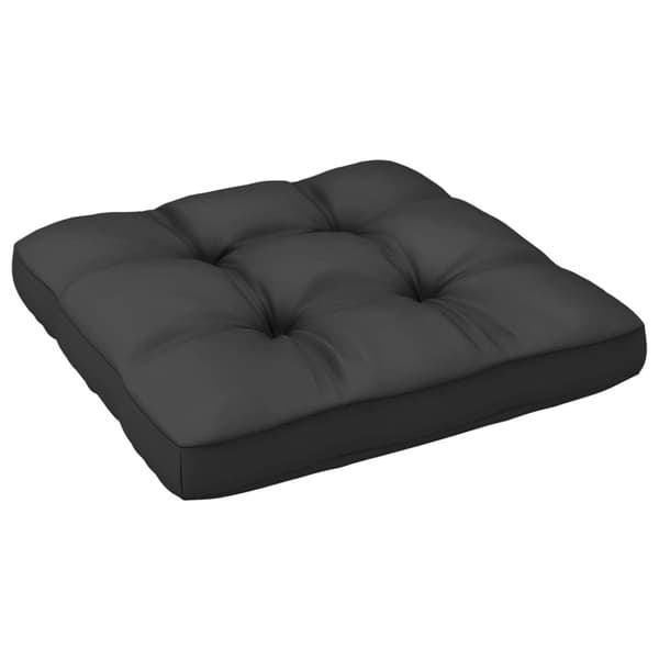 Loungegrupp med antracitfärgade dynor 10 delar massiv furu - Pallsoffa - Pallsoffor - Home & Living