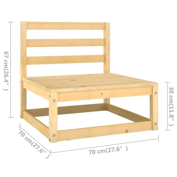 Loungegrupp med antracitfärgade dynor 10 delar massiv furu - Pallsoffa - Pallsoffor - Home & Living