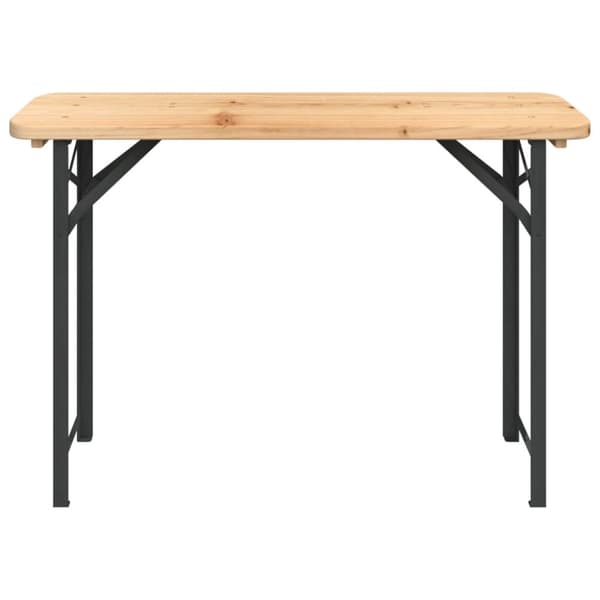 Foldbart barsæt 3 dele massivt fyrretræ - Barbord - Barborde - Home & Living