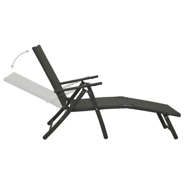 Loungegrupp för trädgården 3 delar textilen & aluminium svart - Loungegrupp - Loungegrupper - Home & Living
