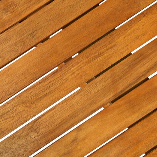 9-osainen Puutarharuokailuryhmä täysi akaasiapuu - Ruokaryhmä - Ruokaryhmät - Home & Living