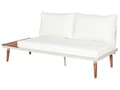 Miniatyrbilde 8 av 11: Loungesett Off-white Akasietre 5-seter hjørnesofa med sofabord Utemøbler Hage Terrasse Utendørs Moderne