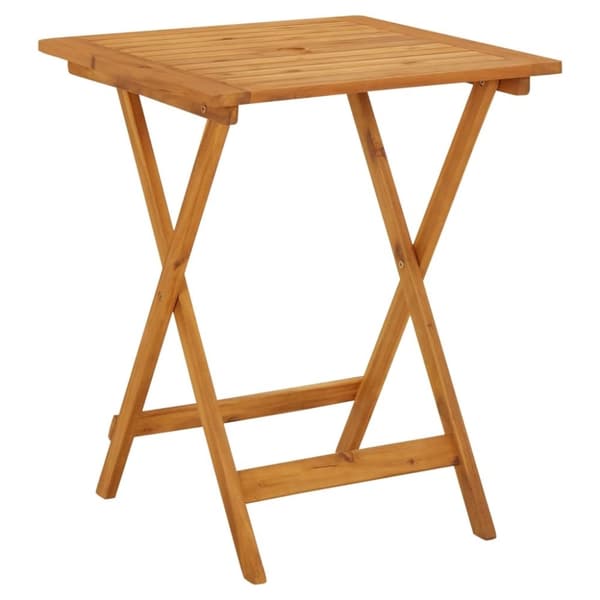 vidaXL Bistrosett 3 deler beige stoff og heltre