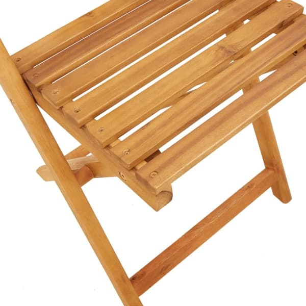 vidaXL Bistrosett 3 deler beige stoff og heltre