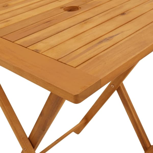vidaXL Bistrosett 3 deler beige stoff og heltre