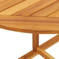 Miniatyrbilde 8 av 11: vidaXL Sammenleggbar hagespisegruppe 3 deler heltre akasie