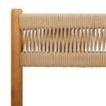 Miniatyrbilde 10 av 11: vidaXL Bistrosett 3 deler beige polypropylen og heltre