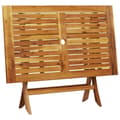Miniatyrbilde 8 av 11: vidaXL Hagespisegruppe 5 deler beige stoff og heltre