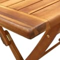 Miniatyrbilde 11 av 11: vidaXL Hagespisegruppe 5 deler beige stoff og heltre