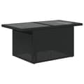 Miniatyrbillede 4 af 11: vidaXL sofasæt til haven 8 dele med hynder polyrattan sort