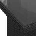 Miniatyrbillede 7 af 11: vidaXL sofasæt til haven 8 dele med hynder polyrattan sort