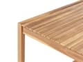 Miniatyrbild 8 av 11: Trädgårdsmatgrupp 8-sits Bord Stolar Ljust Certifierat Akaciaträ med Dynor Marinblå Vit Vädertålig