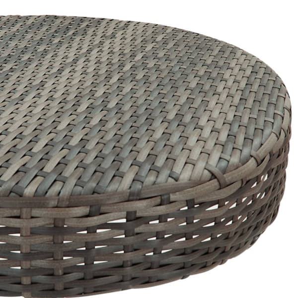 vidaXL barsæt til haven 3 dele med hynder polyrattan grå