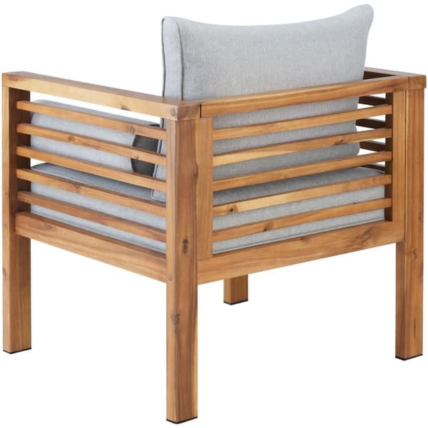 2 havestole Boka, lakeret, 120 kg belastning - brun