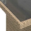 Miniatyrbillede 11 af 11: vidaXL sofasæt til haven 8 dele med hynder polyrattan beige
