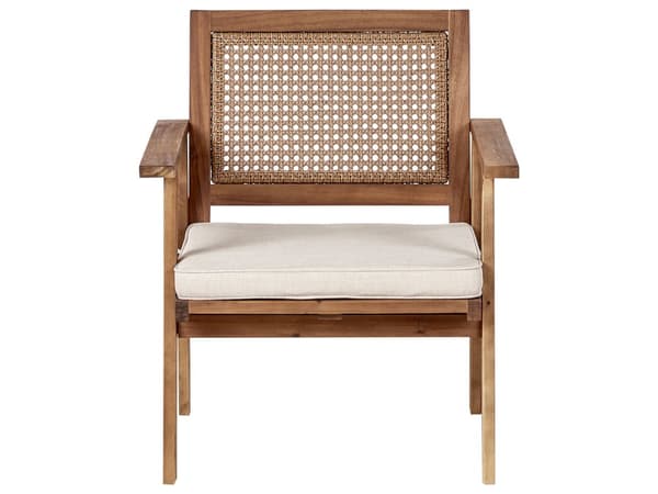 Loungesæt Akacietræ Certificeret 4 Personers Udendørs Havesofa med Lænestole og Sofabord til Terrasse Have Indretning