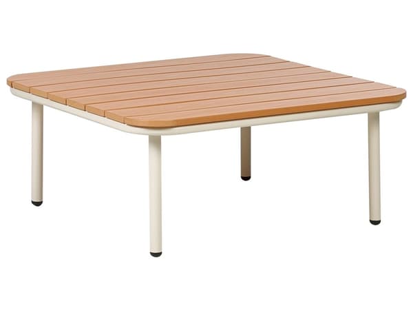 Loungesæt Grå 3 Personers Udendørs Havesofa med Fodskammel og Sofabord til Terrasse Have Indretning