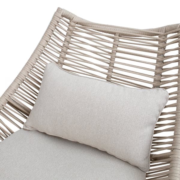 Puutarharyhmä HELSINKI sohva + 2 tuolia + 2 pöytää, alurunko, kangasverhoilu, beige/musta