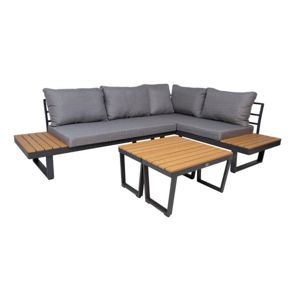 Puutarharyhmä MALTA modulaarinen sohva, 2 pöytää