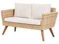 Miniatyrbilde 6 av 11: Uteplass Sett Off-White Rotting 2 Seter 2 Stoler Off-White Puter Utendørs Landlig