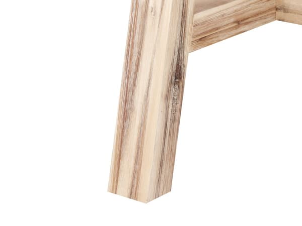 Utespisesett Grå Fibersement Lyst Akasietre Spisebord med 2 Benker Industriell design