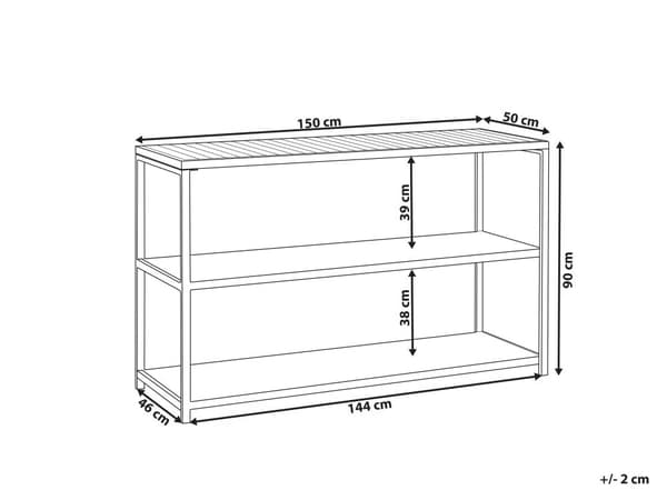 Utomhus Köksö Svart Stål Polyträ Topp 150 x 50 x 90 cm 2 Hyllor Enhet med Topp Trädgårdskök Matsal