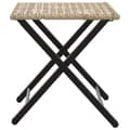 Miniatyrbilde 8 av 11: vidaXL Hagespisegruppe 5 deler beige polyrotting