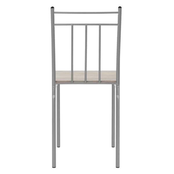 Ruokailu setti 4 hengelle 5-osainen ruokapöytä ja 4 tuolia vaalea tammi puu ML design