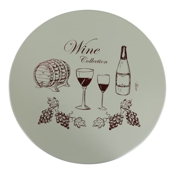 AXI Maxime Bistro Set Balkong, 2 stolar 1 bord, Cream Wine Veranda Bistro Set - Bistro Set Trädgård, Mosaic Bistro Bord för Trädgård/Balkong/Terrass