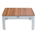 Miniatyrbillede 6 af 7: AXI Eos Loungeset med inbyggd fåtölj i vit/trälook | Trädgårdsmöbler i Aluminium/Polywood | Trädgårdsmöbler / Loungeset for 4 personer