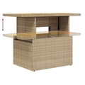 Miniatyrbilde 10 av 11: vidaXL Hagesofaer med puter 7 deler beige polyrotting akasie