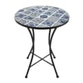 Pikkukuva 3 / 5: AXI Amélie Balcony Bistro Set, 2 tuolia 1 pöytä, Mosaic Veranda Bistro Set Delft Blue - Puutarha Bistro Set, Mosaiikki Bistro pöytä