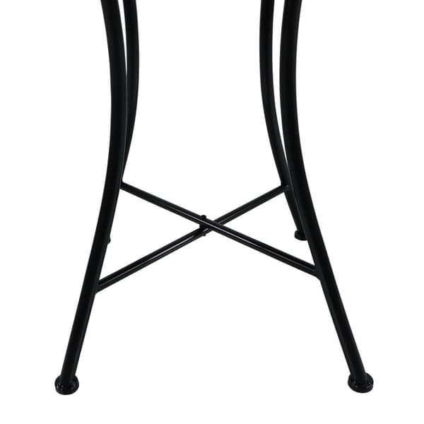 AXI Amélie Balcony Bistro Set, 2 tuolia 1 pöytä, Mosaic Veranda Bistro Set Delft Blue - Puutarha Bistro Set, Mosaiikki Bistro pöytä
