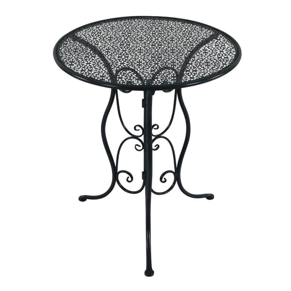 AXI Eloise Bistro Set Balkong, 2 stolar 1 bord, Grå Mosaic Bistro Set Trädgård, Mosaic Bistro Bord för Trädgård/Balkong/Terrass