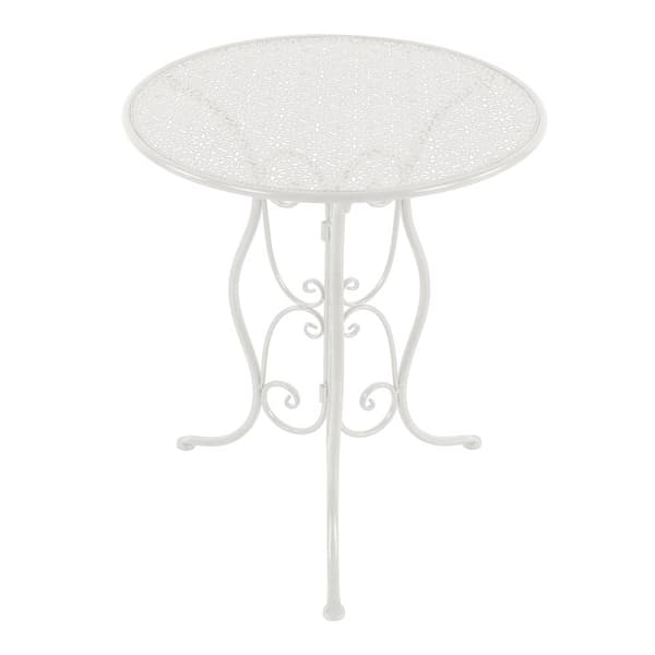 AXI Eloise Bistro Set Balkong, 2 stolar 1 bord, Grå Mosaik Bistro Set Trädgård, Mosaik Bistro Bord för Trädgård/Balkong/Terrass