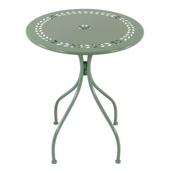 AXI Marilou Balkong Bistro Set, 2 stolar 1 bord, Pastellgrön Mosaik Bistro Set - Trädgårds Bistro Set, Mosaik Bistro Bord för Trädgård/Balkong/Terrass