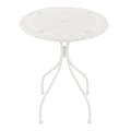 Pikkukuva 3 / 7: AXI Marilou Balcony Bistro Set, 2 tuolia 1 pöytä, Veranda Bistro Set White - Puutarha Bistro Set, Mosaiikki Bistro pöytä