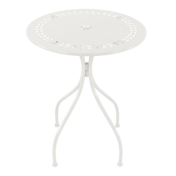 AXI Marilou Balcony Bistro Set, 2 tuolia 1 pöytä, Veranda Bistro Set White - Puutarha Bistro Set, Mosaiikki Bistro pöytä