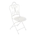 Pikkukuva 2 / 7: AXI Marilou Balcony Bistro Set, 2 tuolia 1 pöytä, Veranda Bistro Set White - Puutarha Bistro Set, Mosaiikki Bistro pöytä