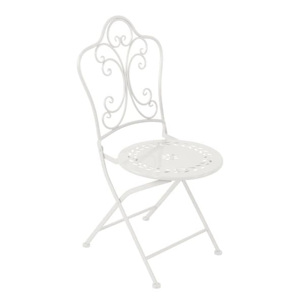 AXI Marilou Balcony Bistro Set, 2 tuolia 1 pöytä, Veranda Bistro Set White - Puutarha Bistro Set, Mosaiikki Bistro pöytä