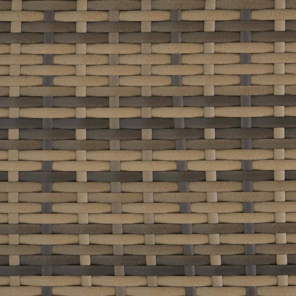 Polyrattan loungesæt Palese til 4 personer - natur
