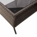 Miniatyrbillede 11 af 11: vidaXL sofasæt til haven 6 dele med hynder polyrattan brun