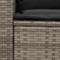 Miniatyrbillede 8 af 11: vidaXL 5-personers havesofa med hynder polyrattan grå
