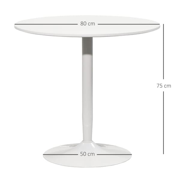Rootz Runt Matbord - Köksbord - Köksmöbler - Stallstöd - Ø80 x 75H cm