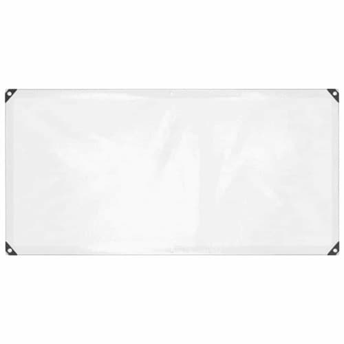 Klar presenning med öljetter 1x2 m polyeten