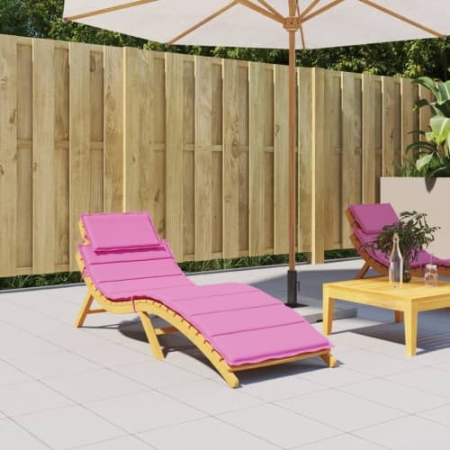 Solsängsdyna rosa oxfordtyg