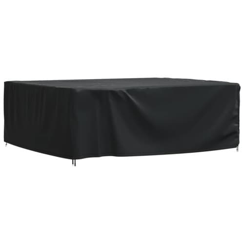 Överdrag till trädgårdsmöbler svart 250x210x90cm vattentät 420D