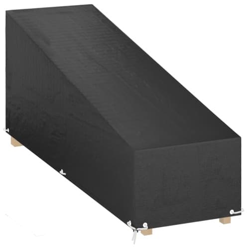 Överdrag för solsäng 12 öljetter 205x75x40/70 cm polyeten