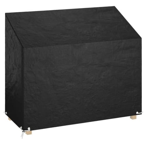 Överdrag för trädgårdsmöbler 8 ölj. 160x70x70/88 cm polyeten