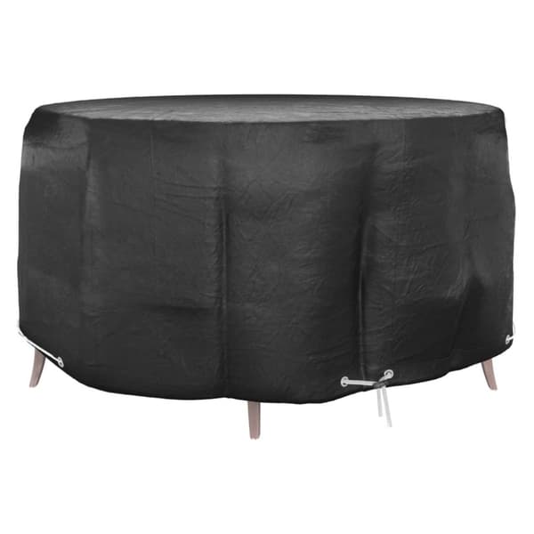 Överdrag för trädgårdsmöbler 10 öljetter Ø230x90 cm